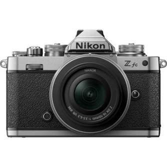 Nikon Z fc mirrorless kamera kit w. 16-50mm f3.5-6.3 SILVER