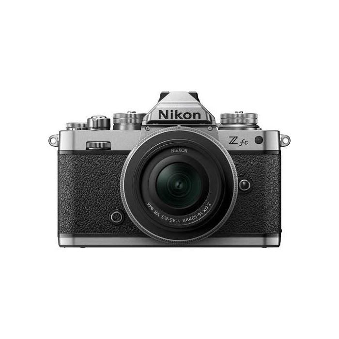 Mirrorless Cameras - Nikon Z fc mirrorless kamera kit w. 16-50mm f3.5-6.3 SILVER - quick order from manufacturer