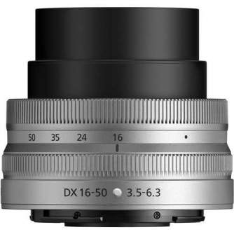 Mirrorless Cameras - Nikon Z fc mirrorless kamera kit w. 16-50mm f3.5-6.3 SILVER - quick order from manufacturer