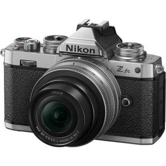 Mirrorless Cameras - Nikon Z fc mirrorless kamera kit w. 16-50mm f3.5-6.3 SILVER - quick order from manufacturer