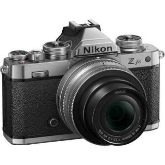 Mirrorless Cameras - Nikon Z fc mirrorless kamera kit w. 16-50mm f3.5-6.3 SILVER - quick order from manufacturer