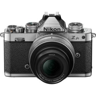 Bezspoguļa kameras - Nikon Z fc mirrorless kamera kit w. 16-50mm f3.5-6.3 SILVER - ātri pasūtīt no ražotāja