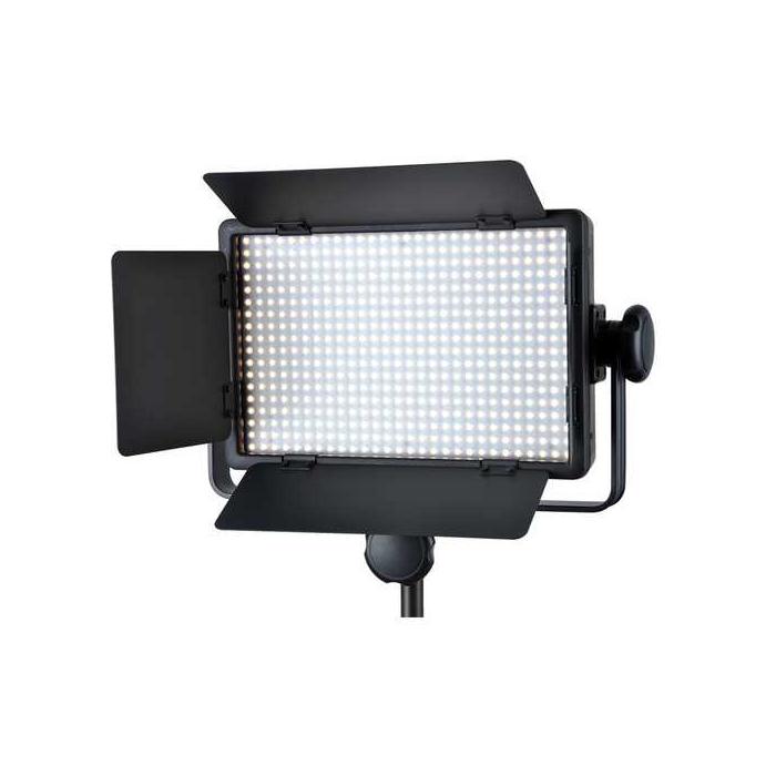 LED gaismas paneļi - Godox LED500C Bi-Color Video Light with Barndoor, 32W - ātri pasūtīt no ražotāja