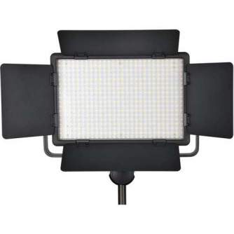 LED gaismas paneļi - Godox LED500C Bi-Color Video Light with Barndoor, 32W - ātri pasūtīt no ražotāja