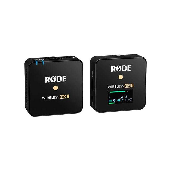 Bezvadu piespraužamie mikrofoni - Rode Wireless Go II mikrofons ar vienu raidītāju (go 2) - ātri pasūtīt no ražotāja