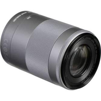 Mirrorless Lenses - Canon LENS EF-M 55-200mm f/4.5-6.3 IS STM Silver - quick order from manufacturer