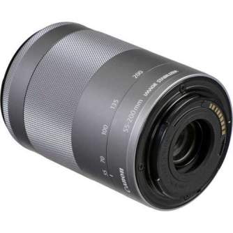 Mirrorless Lenses - Canon LENS EF-M 55-200mm f/4.5-6.3 IS STM Silver - quick order from manufacturer