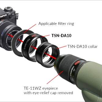 Spotting Scopes - Kowa Adapter TSN-AR46 for DA1/DA10 46 mm - quick order from manufacturer