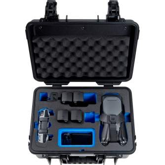 Kietas kelioninis dėklas - BW OUTDOOR CASES TYPE 4000 FOR DJI MAVIC3 / MAVIC 3 FLY MORE COMBO / MAVIC 3 CINE PREM. COMBO, BLACK 