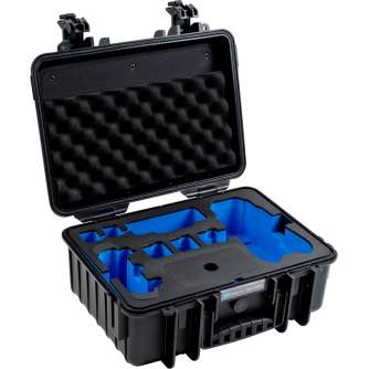 Кофры - BW OUTDOOR CASES TYPE 4000 FOR DJI MAVIC3 / MAVIC 3 FLY MORE COMBO / MAVIC 3 CINE PREM. COMBO, BLACK 4000/B/MAVIC3 - быс