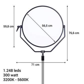 Falcon Eyes Bi-Color LED Lamp Sophiez SO-300TDX on 230V