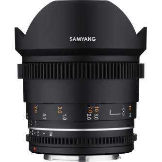 SLR objektyvai - SAMYANG 14MM T3.1 VDSLR MK2 CANON F1310601102 - быстрый заказ от производителя