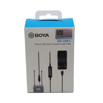 Аудио кабели, адаптеры - Boya cable 3,5mm - USB-C 35C-USB-C - быстрый заказ от производителя