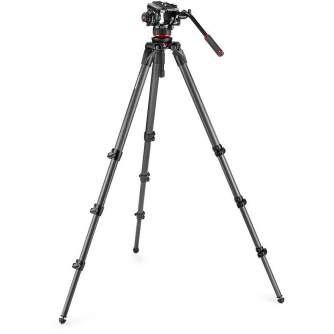 Foto statīvi - Manfrotto MVK504XCTALL Video Tripod Kit 12kg Payload 217.5cm - быстрый заказ от производителя