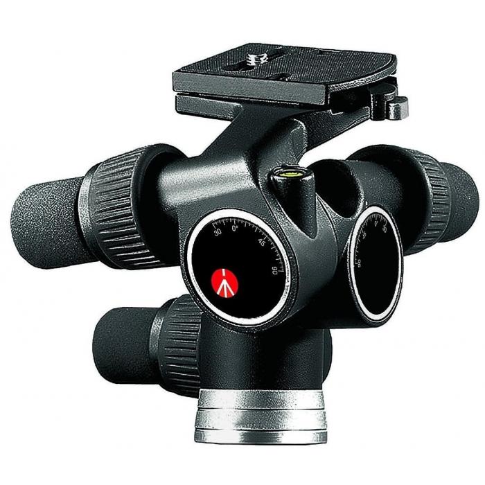 Statīvu galvas - Manfrotto 3 virzienu galva 405 Geared 405 - perc šodien veikalā un ar piegādi