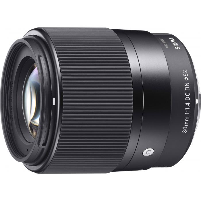 MIRRORLESS Objektīvi - Sigma 30mm f/1.4 DC DN Contemporary lens for Canon EF-M 302971 - быстрый заказ от производителя