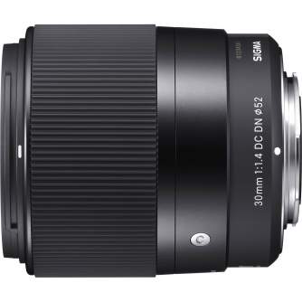 MIRRORLESS Objektīvi - Sigma 30mm f/1.4 DC DN Contemporary lens for Canon EF-M 302971 - быстрый заказ от производителя