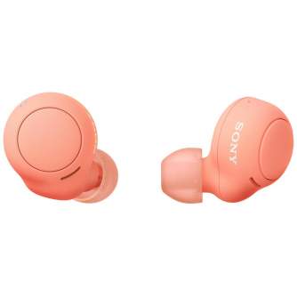 Headphones - Sony wireless earbuds WF-C500D, pink WFC500D.CE7 - quick order from manufacturer