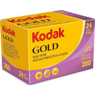 Photo films - KODAK 135 GOLD 200-24X1 color 35mm film boxed - quick order from manufacturer