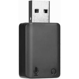 Audio vadi, adapteri - Boya BY-EA2 USB Sound Adapter for Computers - быстрый заказ от производителя