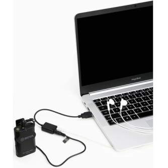 Audio cables, adapters - Boya BY-EA2L USB Sound Adapter for Microphone and Headphones - buy today in store and with delivery