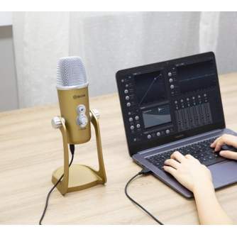 Podcast Microphones - Boya USB Condenser Microphone BY-PM700G Triple-Capsule Design 16 Bit/48 kHz - quick order from manufacturer