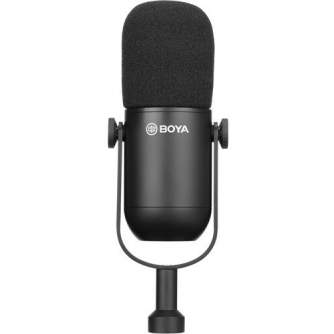 Podkāstu mikrofoni - Boya Dynamic Microphone BY-DM500 for Studio Recording - ātri pasūtīt no ražotāja