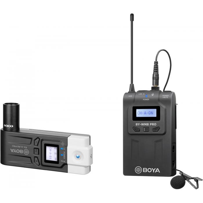 Bezvadu audio sistēmas - Boya wireless microphone BY-WM8 Pro-K7 UHF Wireless BY-WM8 Pro-K7 - ātri pasūtīt no ražotāja