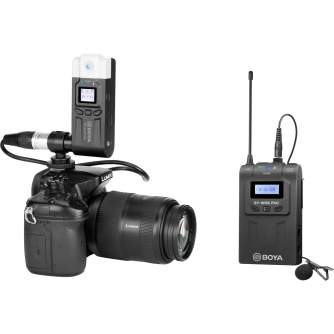 Bezvadu audio sistēmas - Boya wireless microphone BY-WM8 Pro-K7 UHF Wireless BY-WM8 Pro-K7 - ātri pasūtīt no ražotāja