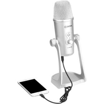 Podcast Microphones - Boya BY-PM700SP Condenser Microphone with Lightning Connection - quick order from manufacturer