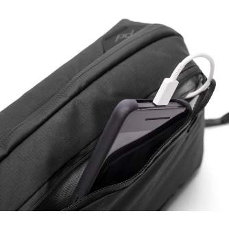 Other Bags - Peak Design Tech Pouch, black, 2145310, BTP-BK-2, 200D recycled nylon. - quick order from manufacturer