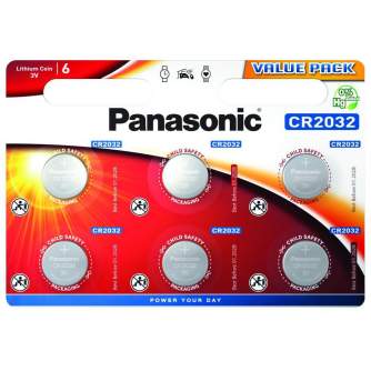 Discontinued - Panasonic Batteries Panasonic battery CR2032/6B CR-2032EL/6B