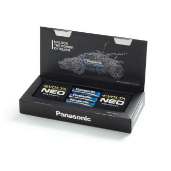 Baterijas, akumulatori un lādētāji - Panasonic Batteries Panasonic baterija Evolta Neo LR6 4B LR6NG/4EB - ātri pasūtīt no ražotāja