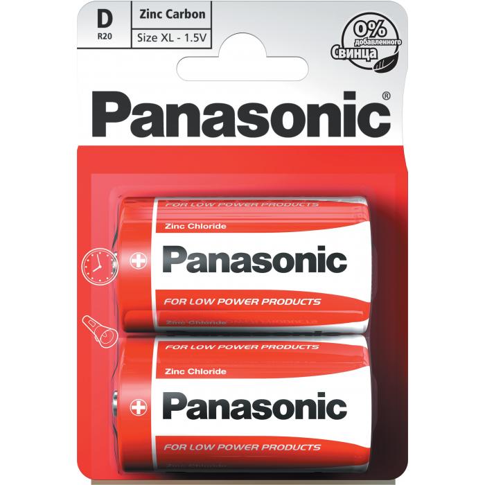 Vairs neražo - Panasonic Batteries Panasonic baterija R20RZ/2B R20RZ/2BP