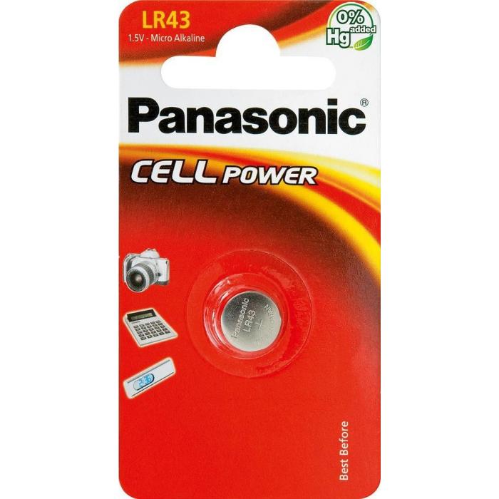 Vairs neražo - Panasonic Batteries Panasonic baterija LR43/1B LR-43L/1B