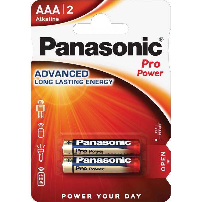 Vairs neražo - Panasonic Batteries Panasonic Pro Power baterija LR03PPG/2B LR03PPG/2BP 