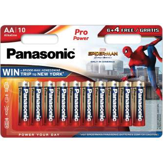 Vairs neražo - Panasonic Batteries Panasonic Pro Power baterija LR6PPG/10B (6+4 gb.) LR6PPG/10BW 6+4F