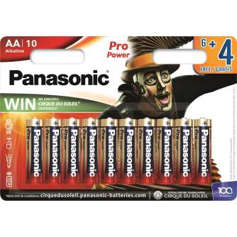 Vairs neražo - Panasonic Batteries Panasonic Pro Power baterija LR6PPG/10B (6+4 gb.) LR6PPG/10BW 6+4F