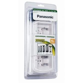 Discontinued - Panasonic Batteries Panasonic battery charger BQ-CC15 universal BQ-CC15E/1B