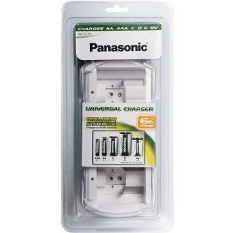 Vairs neražo - Panasonic Batteries Panasonic lādētājs BQ-CC15 universāls BQ-CC15E/1B