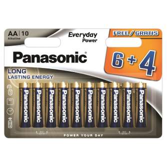 Vairs neražo - Panasonic Batteries Panasonic Everyday Power baterija LR6EPS/10BW (6+4) LR6EPS/10BW 6+4F