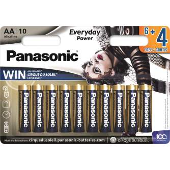 Vairs neražo - Panasonic Batteries Panasonic Everyday Power baterija LR6EPS/10BW (6+4) LR6EPS/10BW 6+4F