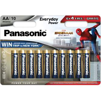 Vairs neražo - Panasonic Batteries Panasonic Everyday Power baterija LR6EPS/10BW (6+4) LR6EPS/10BW 6+4F