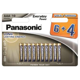 Vairs neražo - Panasonic Batteries Panasonic Everyday Power baterija LR03EPS/10BW (6+4) LR03EPS/10BW 6+4F