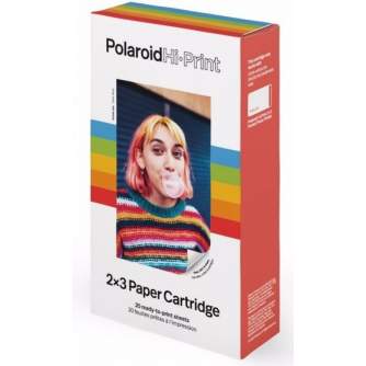 Discontinued - POLAROID HI-PRINT CARTRIDGE 2,1X3,4" 20-PACK STICKY BACK 6089