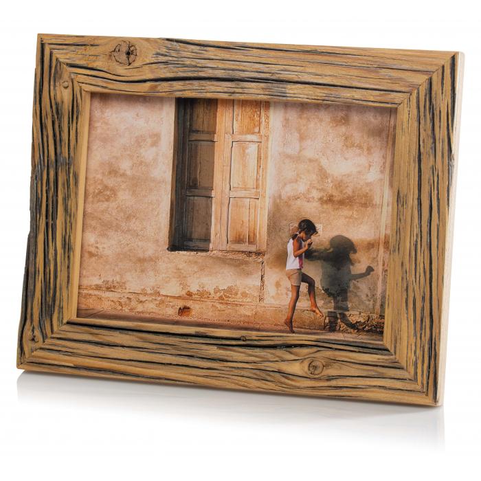 Photo Frames - Photo frame Bad Disain 15x21 3,5cm, brown - quick order from manufacturer