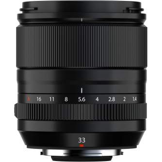 Mirrorless Lenses - Fujifilm XF33mm F1.4 LM WR prime lens X-mount APS-C Fujinon - quick order from manufacturer