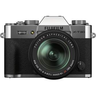 Bezspoguļa kameras - Fujifilm X-T30 II + 18-55mm Kit, silver 16759706 - ātri pasūtīt no ražotāja