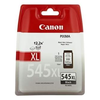 Vairs neražo - Canon PG-545XL Black Ink Cartridge, 15ml, 400 pages Canon Pixma.