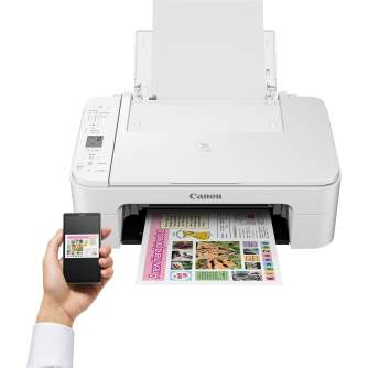 Принтеры и принадлежности - Canon inkjet printer PIXMA TS3151, white 2226C026 - быстрый заказ от производителя